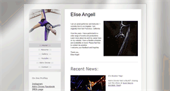 Desktop Screenshot of eliseangell.com